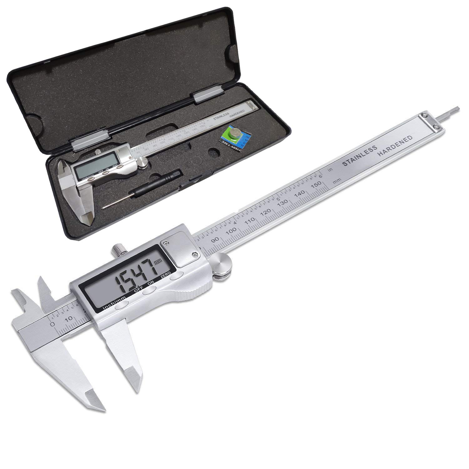 Metal Digital Caliper 150/200/ - Digital Caliper 150Mm Stainless Steel 评论和价格