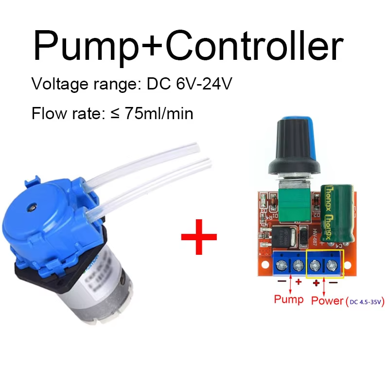 Small Adjustable Peristaltic P - Mini Peristaltic Pump 12V 评论和价格