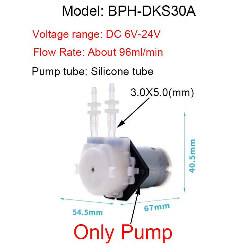 Small Adjustable Peristaltic P - Mini Peristaltic Pump 12V 评论和价格